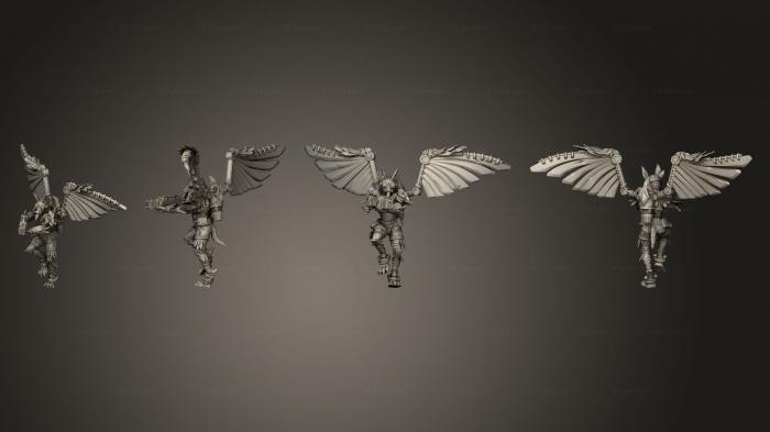 Military figurines (Vultures 4 Zapper, STKW_14526) 3D models for cnc