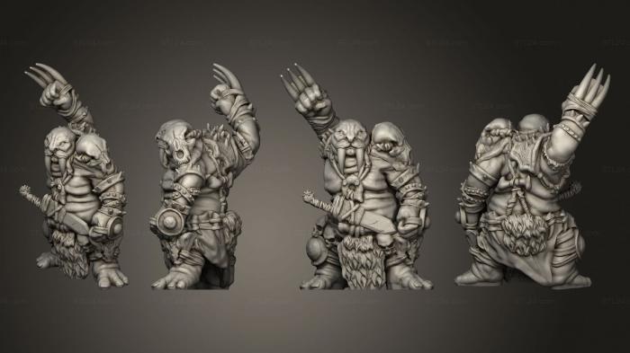 Military figurines (Walrus Folk B Unbased, STKW_14573) 3D models for cnc