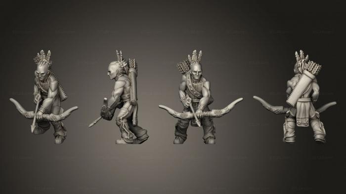 Military figurines (War Archer, STKW_14584) 3D models for cnc