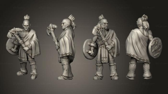 Military figurines (War Ham 2, STKW_14603) 3D models for cnc