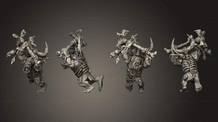 Military figurines (Warlord 02, STKW_14653) 3D models for cnc