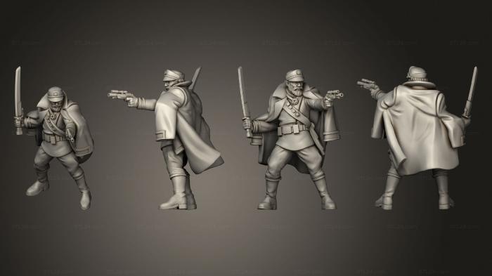 Military figurines (warlord 2, STKW_14654) 3D models for cnc