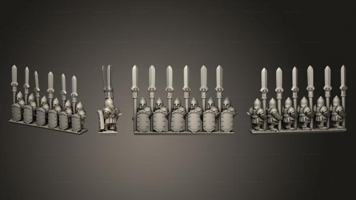 Статуэтки военные (Командный стенд из Белого Дерева 06, STKW_14816) 3D модель для ЧПУ станка