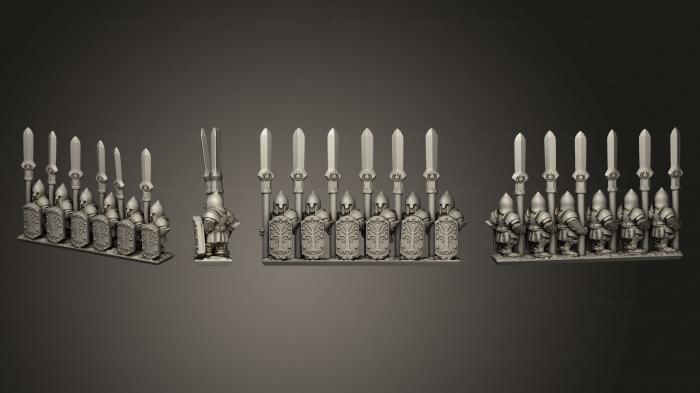 Статуэтки военные (Командный стенд из Белого Дерева 10, STKW_14819) 3D модель для ЧПУ станка