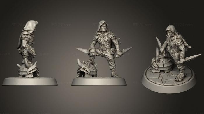 Military figurines (Merric Tealeaf, STKW_1488) 3D models for cnc
