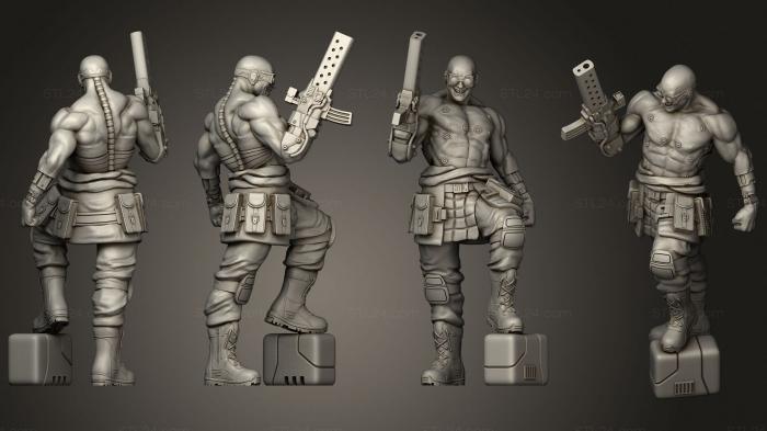 Military figurines (Metal Slammer Supernova, STKW_1489) 3D models for cnc