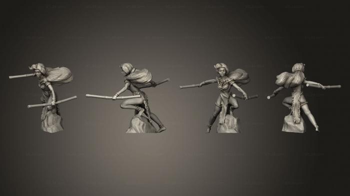 Military figurines (Wildling Princess Bo, STKW_14951) 3D models for cnc