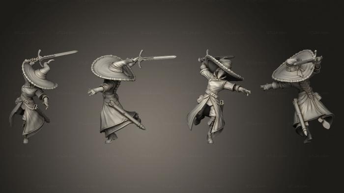 Military figurines (Witchblade 004, STKW_14987) 3D models for cnc