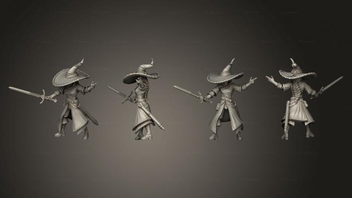 Military figurines (Witchblade 03, STKW_14992) 3D models for cnc