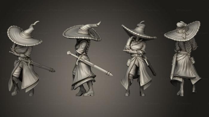 Military figurines (Witchblade 09, STKW_14996) 3D models for cnc