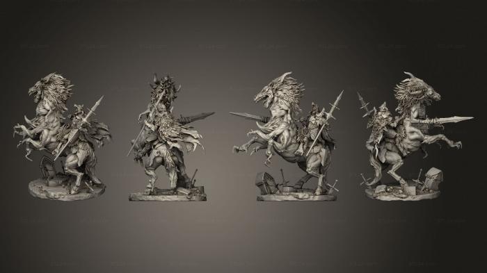 Military figurines (Wolf of Calden 2, STKW_15041) 3D models for cnc