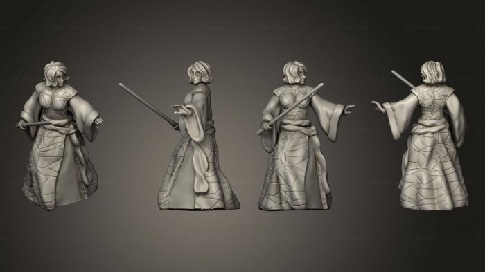 Military figurines (The Dark Master, STKW_15189) 3D models for cnc