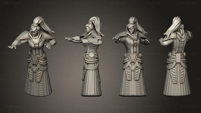 Military figurines (Xmas Advent Inquisitor 4, STKW_15196) 3D models for cnc