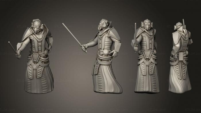 Military figurines (Xmas Advent Inquisitor 5, STKW_15197) 3D models for cnc