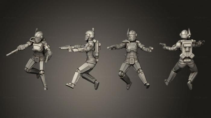 Military figurines (Xmas Advent Shae Vizla, STKW_15207) 3D models for cnc