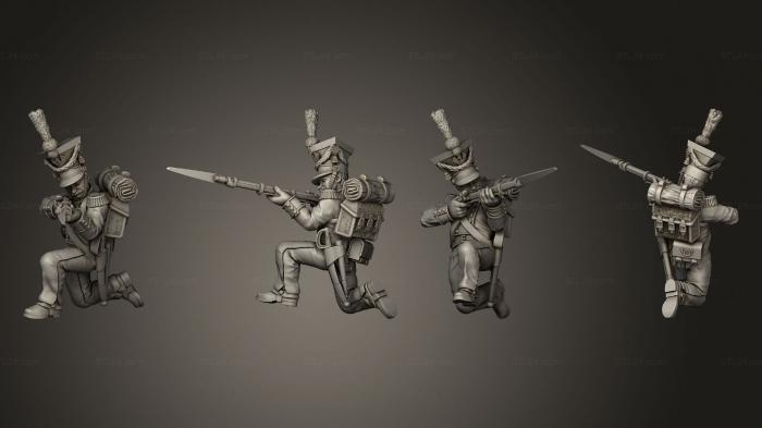 Military figurines (XW Cantiniere 07, STKW_15215) 3D models for cnc