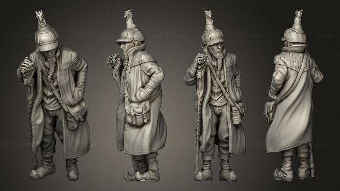 Military figurines (Yorkey Radskull 02, STKW_15280) 3D models for cnc