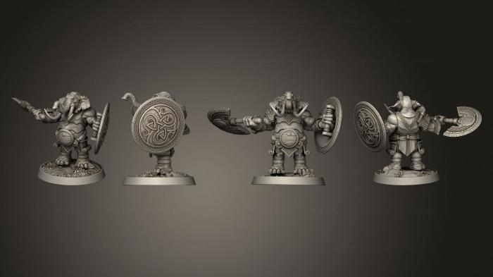 Military figurines (Zaarik Tophowl, STKW_15292) 3D models for cnc