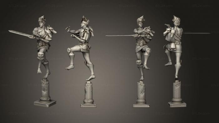 Military figurines (Zagreus, STKW_15293) 3D models for cnc