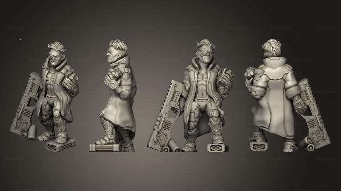 Military figurines (Zane Based, STKW_15295) 3D models for cnc