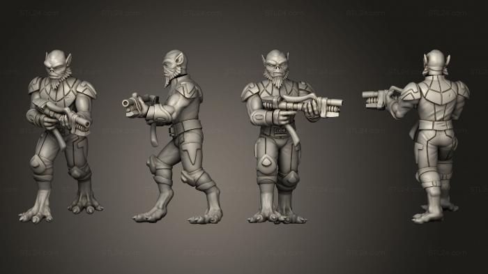Military figurines (Zeb 1, STKW_15304) 3D models for cnc