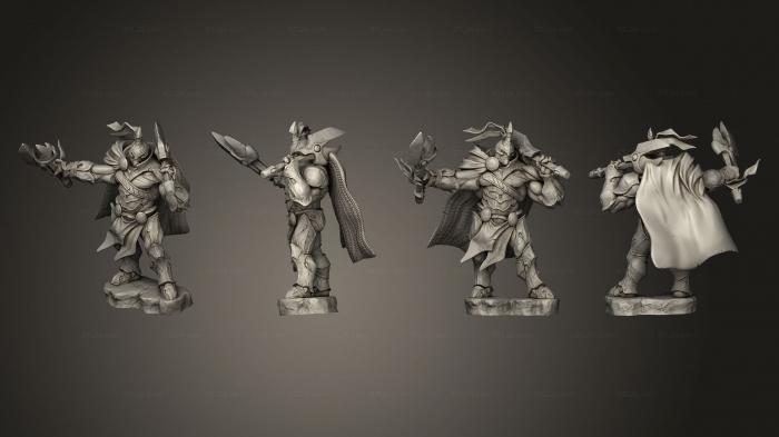 Military figurines (Zodiac War Cancer, STKW_15323) 3D models for cnc