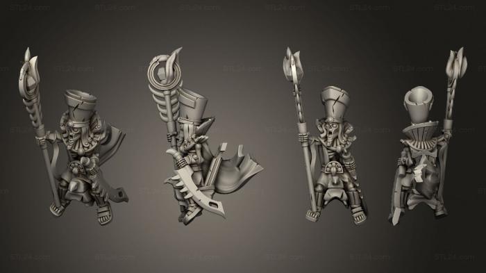 Military figurines (Zombie Dragon rider 02, STKW_15336) 3D models for cnc