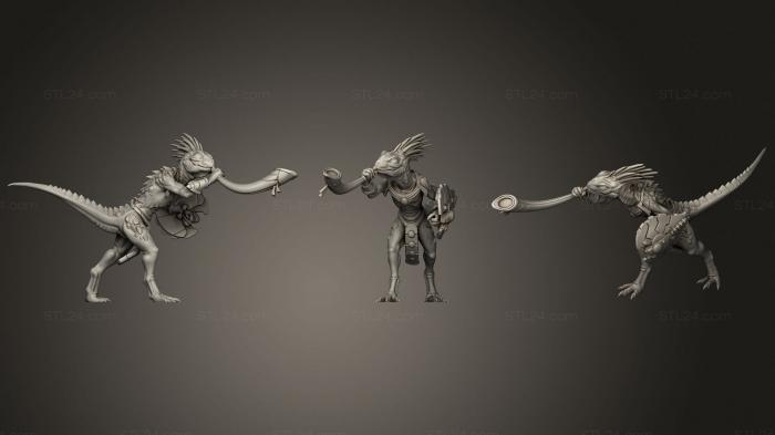 Military figurines (Nova Raptor Musician, STKW_1571) 3D models for cnc