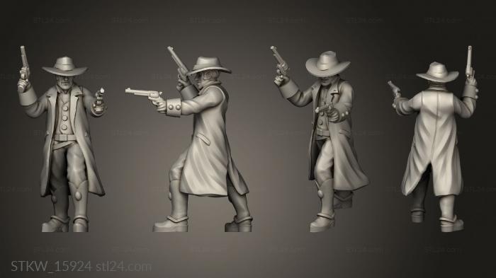 Gunslinger Dual Guns One Up