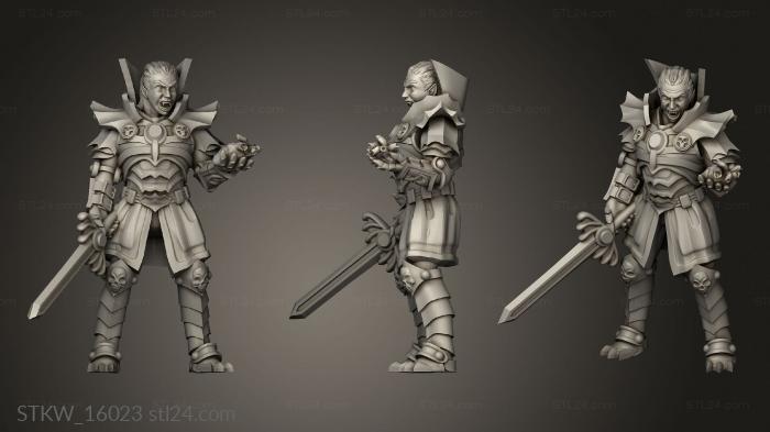 Military figurines (The Lost Vamp, STKW_16023) 3D models for cnc