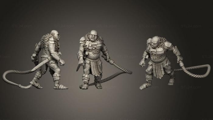 Military figurines (Ork Taskmaster, STKW_1629) 3D models for cnc