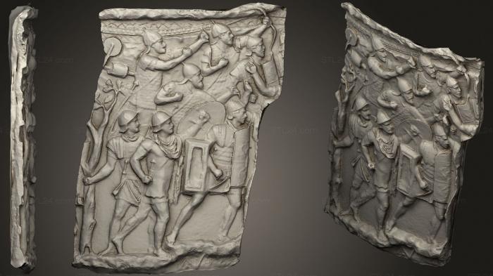 Пальмирские солдаты в римских рядах , колонна Траяна