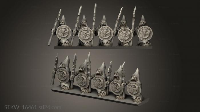 Military figurines (orc Speen, STKW_16461) 3D models for cnc