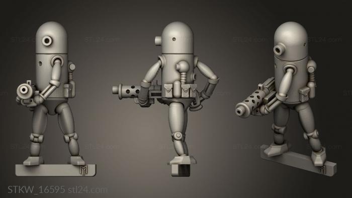 Military figurines (Tdroid, STKW_16595) 3D models for cnc