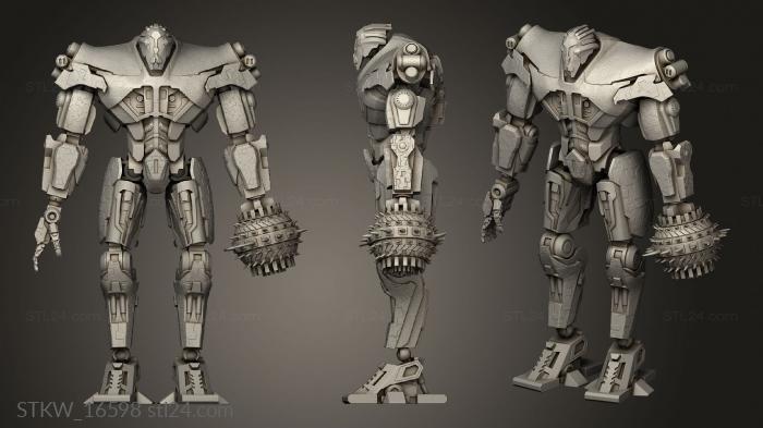 Military figurines (Pacific Rim Titan Redeemer, STKW_16598) 3D models for cnc