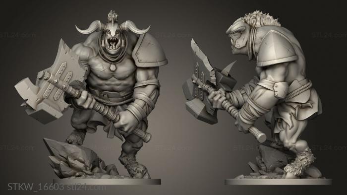 Paint Hulk Minotaur BIG Axe