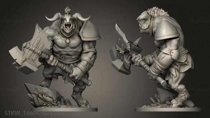 Paint Hulk Minotaur SMALL ax