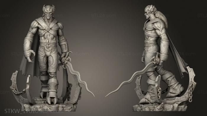 Military figurines (Prey Legacy KAIN, STKW_17310) 3D models for cnc