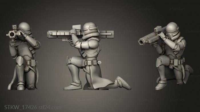 Military figurines (hh, STKW_17426) 3D models for cnc