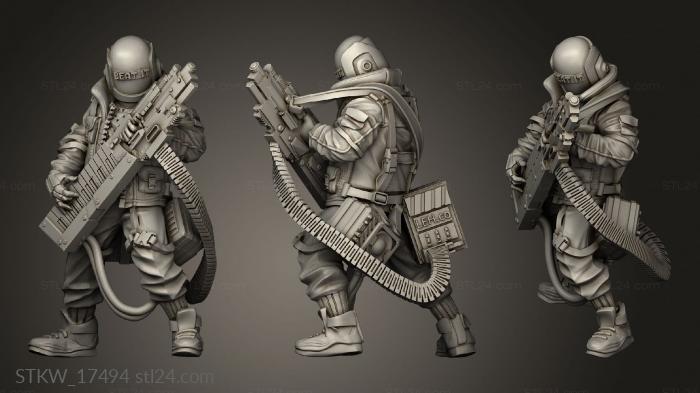 Military figurines (r, STKW_17494) 3D models for cnc