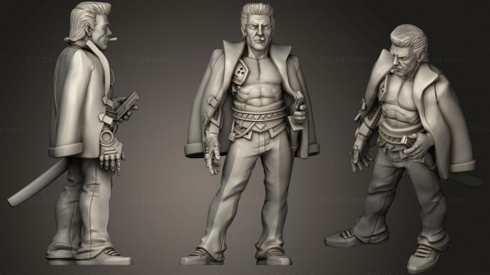 Military figurines (Russel Kurata Jr, STKW_1756) 3D models for cnc