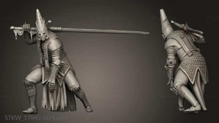 Military figurines (Repentant, STKW_17845) 3D models for cnc