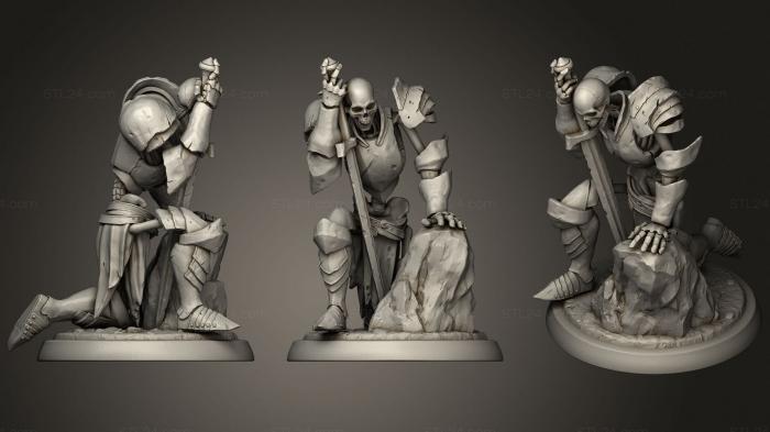 Military figurines (Skeleton 2 2, STKW_1809) 3D models for cnc