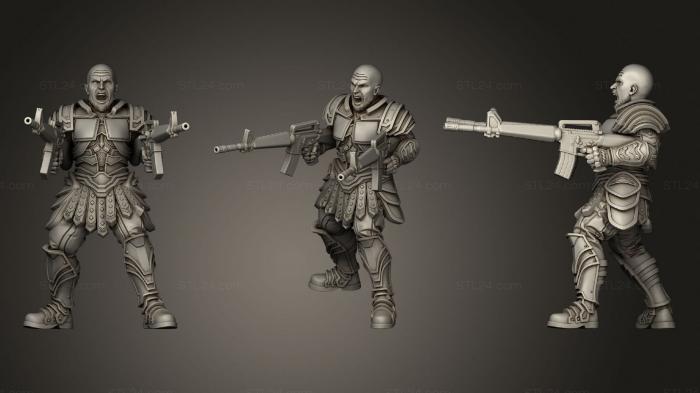 Military figurines (Skurge the Executioner, STKW_1818) 3D models for cnc