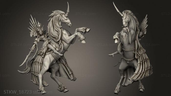 Military figurines (Sangrariah The Ringleader Vampire, STKW_18723) 3D models for cnc