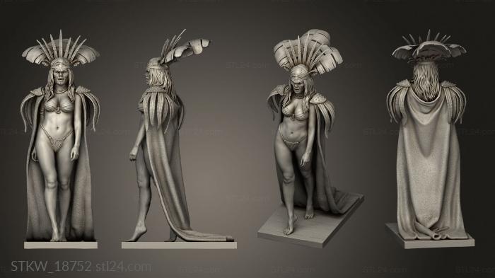 Military figurines (Satanico Pandemonium Figure, STKW_18752) 3D models for cnc