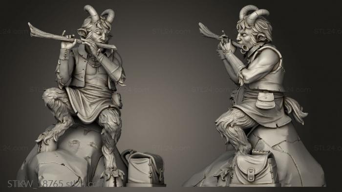 Military figurines (Satyr, STKW_18765) 3D models for cnc