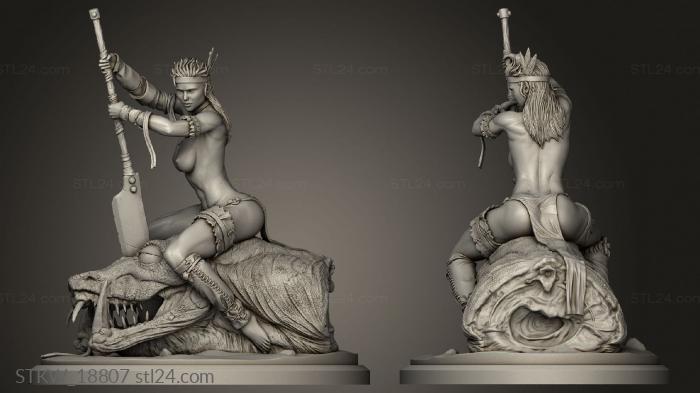 Military figurines (Savage Allure allure nsfw, STKW_18807) 3D models for cnc