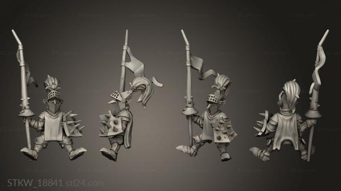 Military figurines (SCARAB RIDERS GOBLIN RIDER, STKW_18841) 3D models for cnc