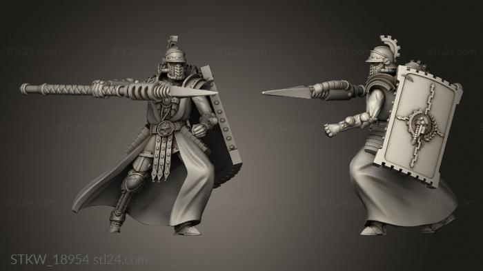 Military figurines (Scutari, STKW_18954) 3D models for cnc